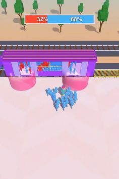 Crowd Train 3ِD - Screenshot 3