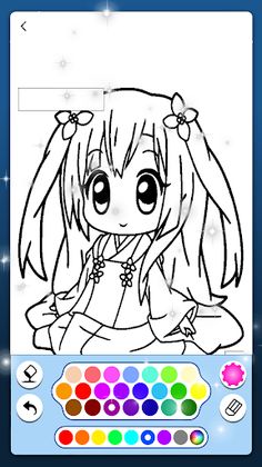 Kawaii Colors: Coloring Game - Screenshot 2