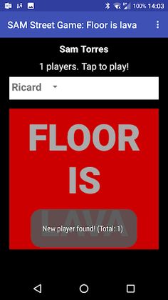 Floor is Lava Bluetooth - Screenshot 1