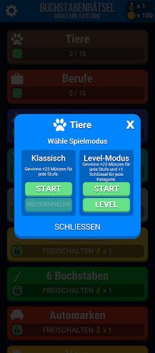 Buchstabenrätsel auf Deutsch - Screenshot 3