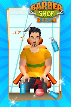 Barber Shop: Hair Cutting Game - Screenshot 2