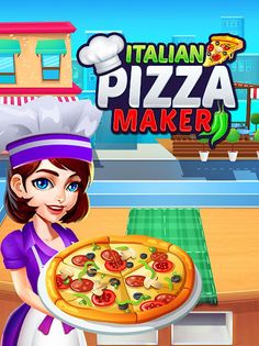 Pizza Maker Game, Cooking time - Screenshot 1