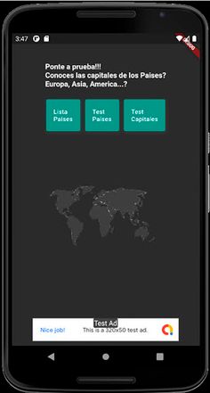 Países y Capitales del Mundo - Screenshot 1