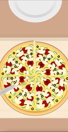 Pizza Cutting - Screenshot 4
