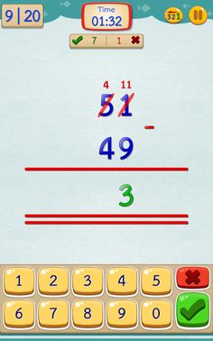 Math Fast Plus and Minus - Screenshot 1
