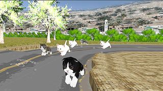 Cute Cat Racing World Cup - Screenshot 2