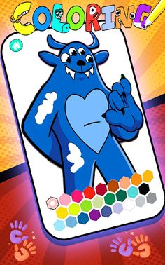 Garten Of BanBan 5 Coloring - Screenshot 2