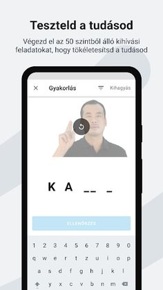 Magyar jelnyelvi ABC - Screenshot 4