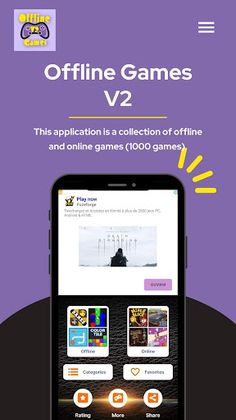 Offline and Online Games - V2 - Screenshot 1
