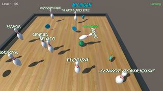 Geo Bowling - Screenshot 2