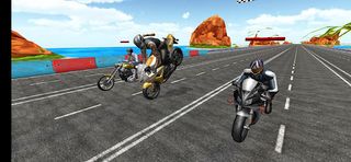 Crazy moto rider - Screenshot 3