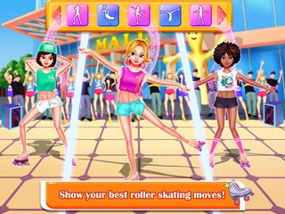 Roller Skating Girl: Perfect 1 - Screenshot 2