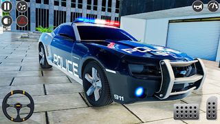 US Police Car Offline Car Game - Screenshot 1