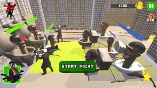 Merge Toilet Sink Fight - Screenshot 2