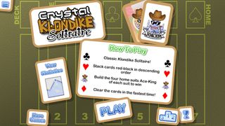Crystal Klondike Solitaire - Screenshot 1