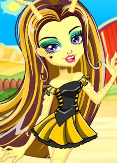 Monsters Girls Dress Up - Screenshot 1