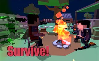 Blocky Zombie Survival - Screenshot 1
