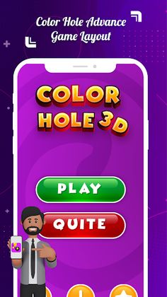 Black Hole : Color 3D - Screenshot 2
