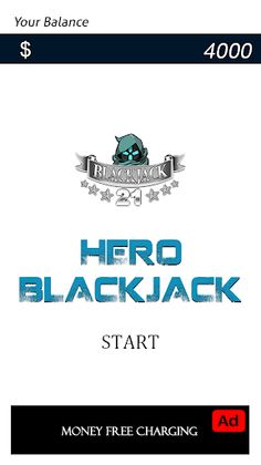 Hero Blackjack - Screenshot 1