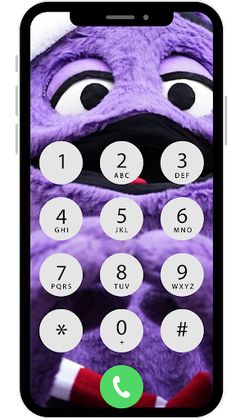 Grimace Fake Call video prank - Screenshot 1