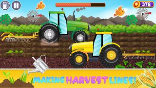 Kids Farm Tractor Harvest Game - Screenshot 3