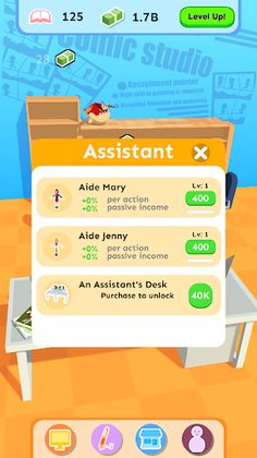 Idle Mangaka - Screenshot 3