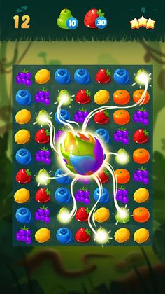 Sweet Fruit Candy - Screenshot 2