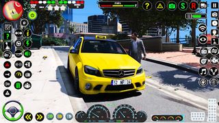 Taxi Driving 3D Taxi Game Sim - Screenshot 1