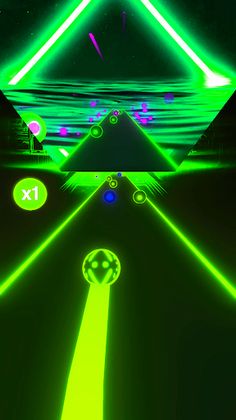 Into Unknown Frozen Color Road - Screenshot 1