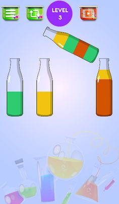 Chemical Color Sorting Games - Screenshot 3