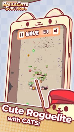 Battle Cats Survivors Snake - Screenshot 1