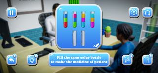 Chemical Sort Pouring Game - Screenshot 2