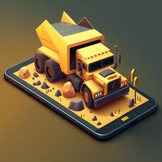 Truck Racing: Never-Ending Fun - Screenshot 1