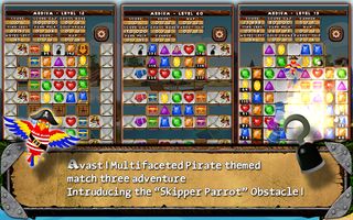 Pirate Drops - Match three - Screenshot 1