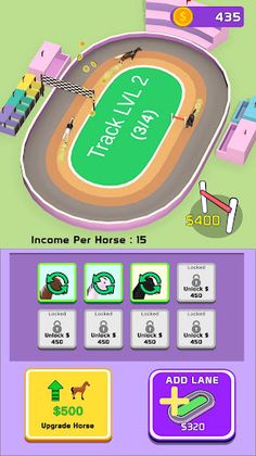 Loop Manager: Horse Race - Screenshot 1