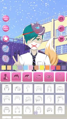 Anime Avatar - Face Maker - Screenshot 4