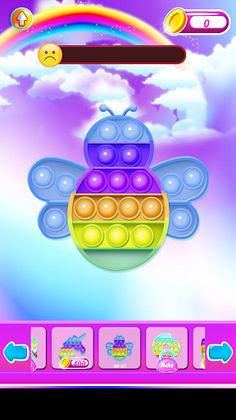 Unicorn Pop It Fidget Game - Screenshot 3