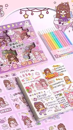 Handbook Sticker Girls Games - Screenshot 2