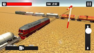 Oil Cargo Train 3D: Truck Tran - Screenshot 1