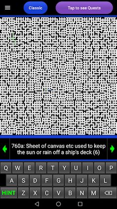 The Big Crossword - Screenshot 4