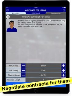 Hockey Agent: Team Manager sim - Screenshot 3