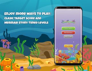 Mermaid World match-3 - Screenshot 2