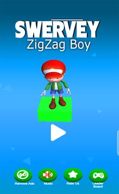 Swervey Zig Zag Boy - Screenshot 1