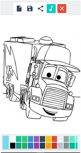 Coloring Cars for Kids - Screenshot 3