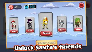 Santa Run 2D Xmas Santa Runner - Screenshot 3