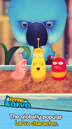Flying LARVA - Screenshot 3