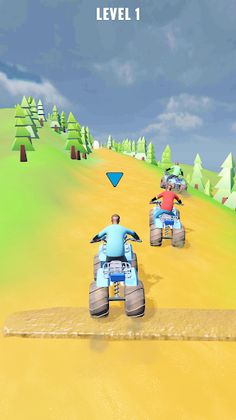 Hill Rider Mania - Screenshot 1