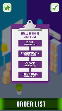 Small Business Packing Orders - Screenshot 1