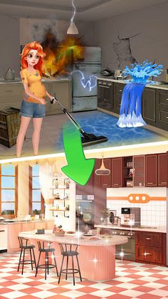 Merge & Decor-Home Design Game - Screenshot 2