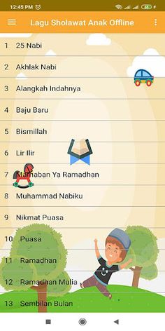 Lagu Sholawat Anak Offline - Screenshot 3